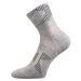 Voxx Patriot B Unisex športové ponožky BM000000578500101561 svetlo šedá melé