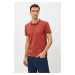 Koton Men&#039;s Polo Neck T-Shirt Basic Short Sleeve Cotton