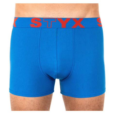 Men's boxers Styx sport rubber blue