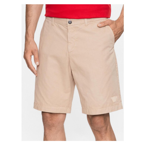 Emporio Armani Underwear Bavlnené šortky 211824 3R471 00051 Béžová Regular Fit