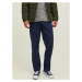 Jack&Jones Bavlnené nohavice Kane Bowie 12218621 Tmavomodrá Loose Fit