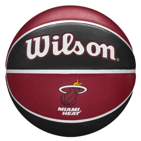Wilson NBA Team Tribute Basketball Miami Heat - Unisex - Lopta Wilson - Čierne - WTB1300XBMIA