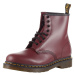 Dr. Martens Šnurovacie členkové čižmy '1460'  čerešňová