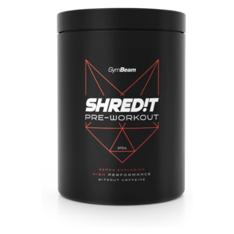 GymBeam SHRED!T pre-workout 420 g berry explosion