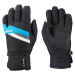 ZIENER Jr. lyžiarske rukavice Kasberg, GoreTex Farba: čierna / modrá