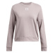 Dámska mikina UNDER ARMOUR Rival Terry Crew-GRY