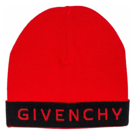 GIVENCHY Logo Red čiapka