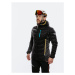 Pánska hybridná bunda na skialp EVERETT SkiTour PRIMALOFT jacket black