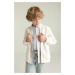 DEFACTO Boy's College Collar Bomber Cardigan