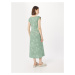 Ragwear Letné šaty  zelená / pastelovo zelená