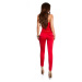 Sexy KouCla "Let s Party" sequin bandeau jumpsuit red