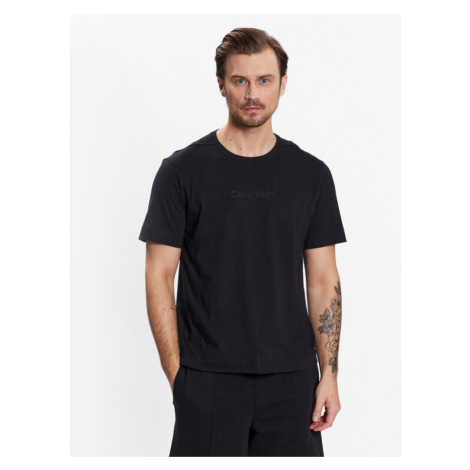 Calvin Klein Performance Tričko S/S T-Shirt 00GMS3K108 Čierna Regular Fit
