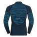 Odlo BL TOP HALF ZIP BLACKCOMB ECO Pánske funkčné tričko, tmavo modrá, veľkosť