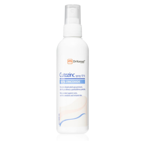 Dr Konrad Cutozinc Spray 10% upokojujúci sprej pre citlivú a podráždenú pokožku
