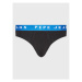 Pepe Jeans Slipy Logo Bf Lr 2P PMU10962 Čierna