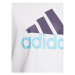 Adidas Tričko Essentials Single Jersey Big Logo T-Shirt IJ8579 Biela Regular Fit