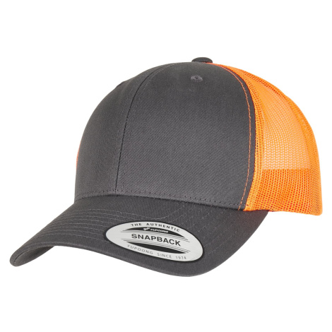 Retro Trucker 2-Tone Charcoal/Neon Orange