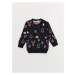 LC Waikiki Lcw Crew Neck Long Sleeve Christmas Themed Baby Boy Knitwear Sweater