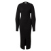 Rut & Circle Pletené šaty 'MEGAN'  čierna