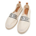 Dámske espadrilky s lemom a nápisom WITTCHEN 98-DP-802-9