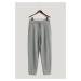 TEPLÁKY GANT REG SHIELD SWEATPANTS GREY MELANGE