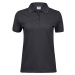 Tee Jays Dámske polo tričko TJ1401 Dark Grey Solid