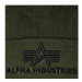 Alpha Industries Čiapka 3D Beanie 168910 Zelená