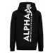 Pánska mikina Alpha Industries Back Print Hoody Black