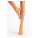 Oranžové vzorované silonkové ponožky Sunny 15 Den