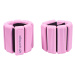 Sportago Fity Groove silikonové závaží na kotníky 2x0,5 kg, ružové