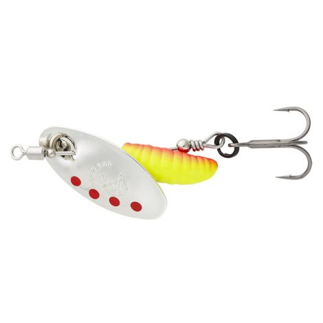 Savage gear rotačka grub spinners silver red yellow - 1 3,8 g