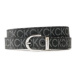 Calvin Klein Dámsky opasok Ck Must Rd Buckle Rev 2.5 Belt K60K609981 Čierna
