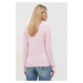 Vlnený sveter Miss Sixty dámsky, ružová farba, tenký