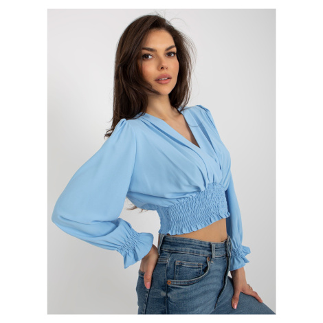 Blouse-DHJ-BZ-13866.92P-light blue