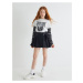 Koton Denim Shorts Skirt Belt Detailed Cotton