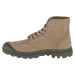 KHAKI PÁNSKE ČLENKOVÉ TOPÁNKY PALLADIUM PAMPA HI 02352-308-M