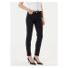 Morgan Džínsy 231-PRETTY Čierna Slim Fit