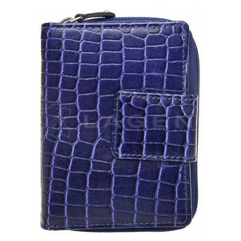 Dámska kožená peňaženka Lagen Filipa - fialová