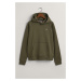 MIKINA GANT SHIELD HOODIE JUNIPER GREEN