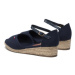 Tommy Hilfiger Espadrilky Rope Wedge Sandal T3A7-32185-0048 S Tmavomodrá