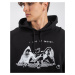 Carhartt WIP Hooded Pepe Friends Sweat Black / White