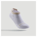 Detské nízke ponožky na tenis RS 160 3 páry biele