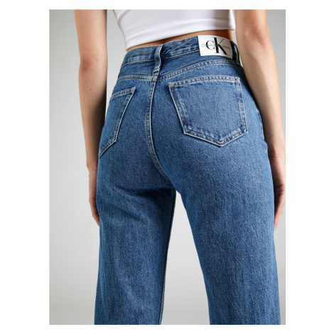 Calvin Klein Jeans Džínsy  modrá denim / čierna / prírodná biela