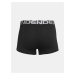 Čierne boxerky Under Armour UA Charged Cotton 3in 3 Pack