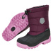 Detské vysoké zimné topánky COLOR KIDS Boots melange WP potent purple