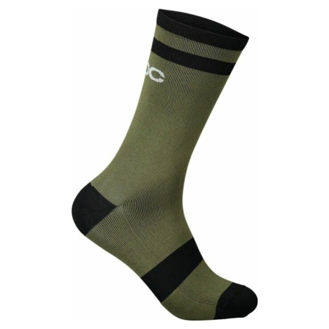 POC Lure MTB Sock Long Epidote Green/Uranium Black M Cyklo ponožky