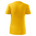 Malfini Basic 160 Dámske tričko 134 žltá