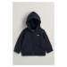 MIKINA GANT SHIELD ZIP HOODIE EVENING BLUE