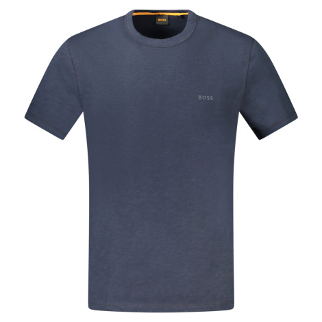 HUGO BOSS MEN'S SHORT SLEEVE T-SHIRT BLUE