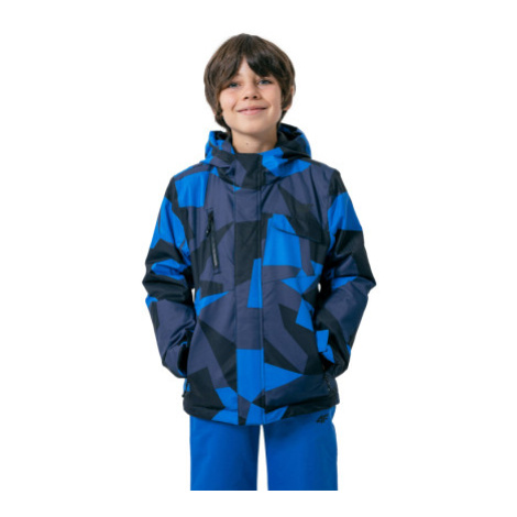 Chlapčenská lyžiarska bunda 4F JUNIOR BOYS SKI JACKET JKUMN002-91S-MULTICOLOUR 1